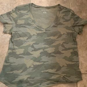 american eagle camo t shirt